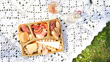 Load image into Gallery viewer, Gold Food Tray