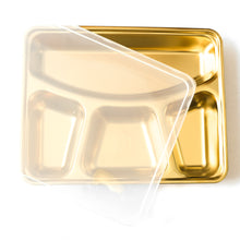 Load image into Gallery viewer, gold lunch tray