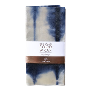 Bread Wrap Beeswax Wraps - Blue Shibori (2 Pack)