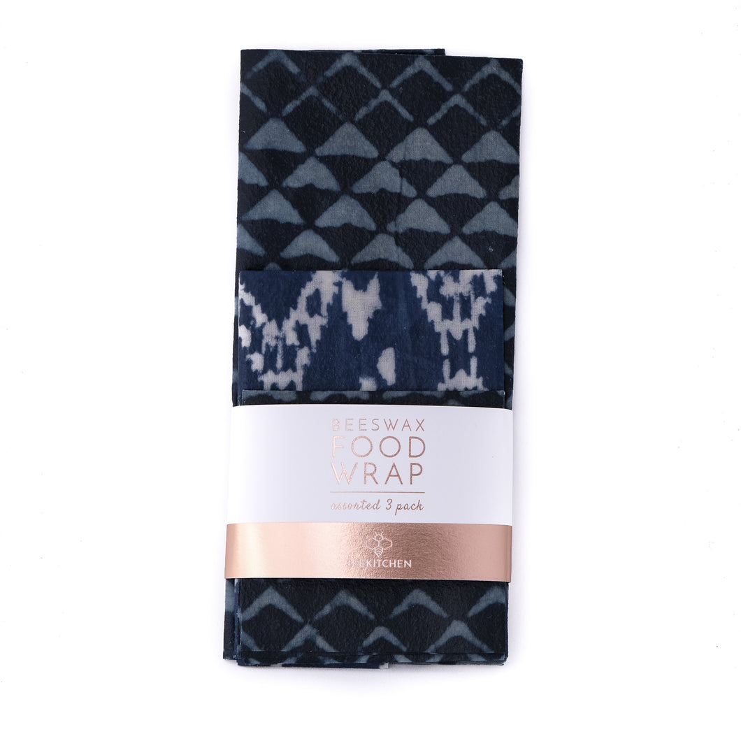 3 Pack - Beeswax Food Wraps Boho