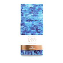 Load image into Gallery viewer, 3 Pack - Beeswax Food Wraps Blue Watercolor
