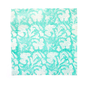 3 Pack - Beeswax Food Wraps Teal Floral